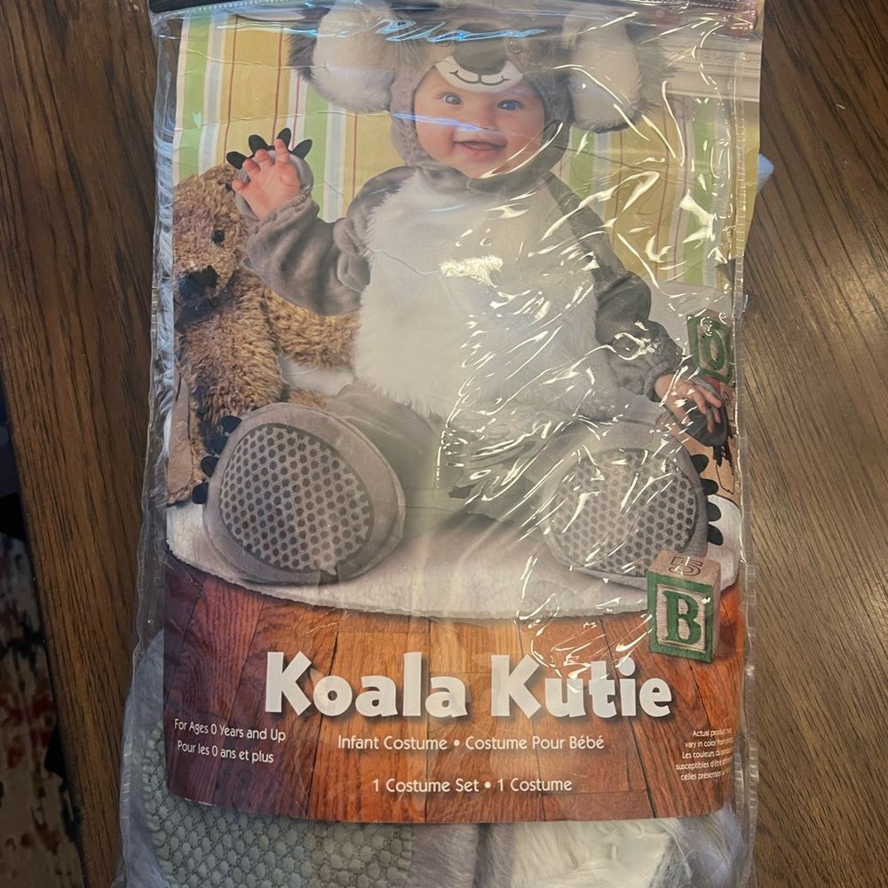 Koala Kutie Infant Halloween Costume. 18-24 mos.